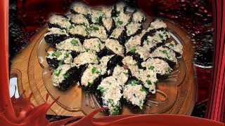Оригинальная закуска из чернослива. Оригинальная закуска из чернослива.