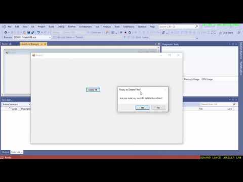【Visual Studio vbnet】 Delete All