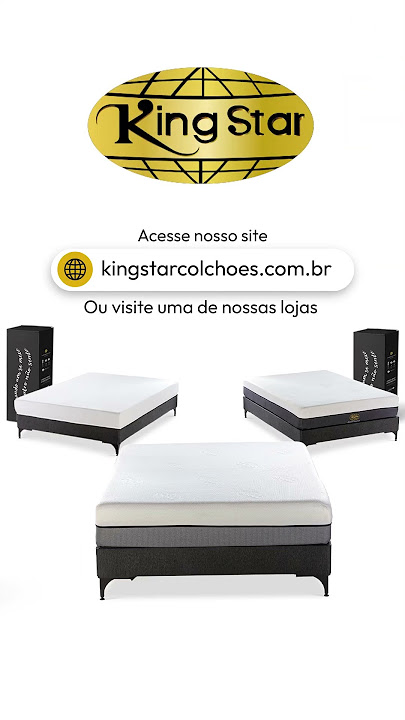 Colchão na caixa King Star Orignal!