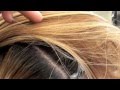 Color; LIFT dark roots with Haircolor
