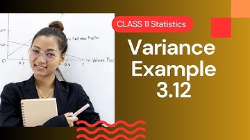 Chapter no 3 | Measure of dispersion | Variance | Standard deviation | Grouped data set|Example 3.12
