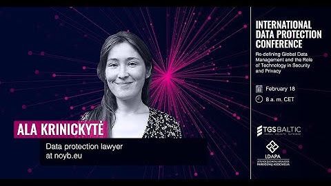 Ala Krinickytė | The right to data portability - more than theory?