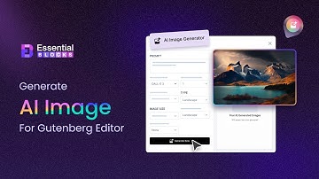 How to Generate AI Images in WordPress with Essential Blocks