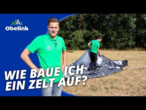Video: Wie Man Ein Zelt Aufstellt