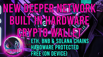 New Physical Deeper Network Crypto Wallet Walkthrough - Built Into Deeper Devices