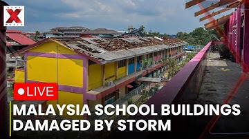 Malaysia Storm LIVE : Strong Winds Wreck School, Convention Buildings in Malaysia | NewsX World