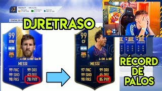 DjMaRiiO CREE QUE MESSI TOTS ES MEJOR QUE EL TOTY Y RÉCORD DE PALOS