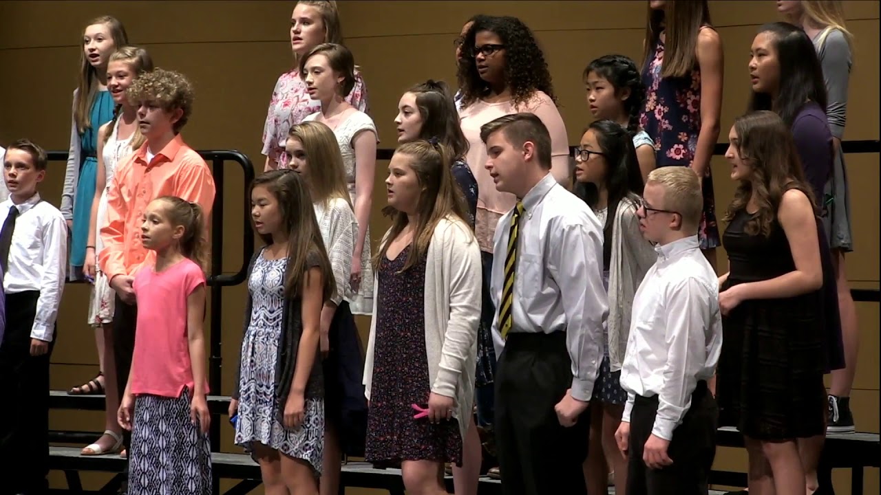 Haslett Middle School Spring Choir May 17th, 2018 YouTube