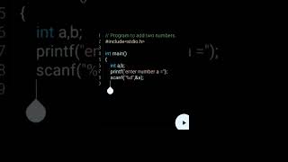 Addition in C(Tutorial #2)