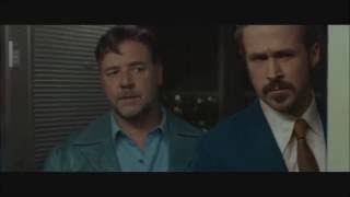 The nice guys funny scenes ryan gosling russell crowe