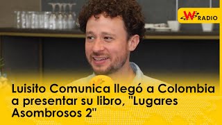 Luisito Comunica en Colombia para presentar su nuevo libro, 