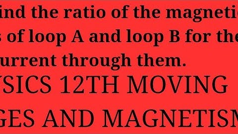 A wire of length I is in the form of a circular loop A of one turn.This loop is reshaped into loop B