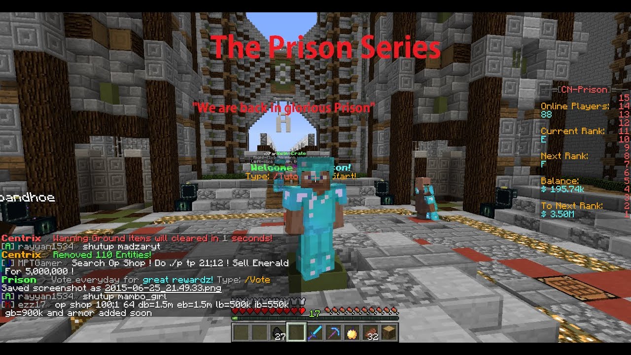 Minecraft Prison Episode 1 Easy Money Youtube - minecraft prison episode 1 easy money