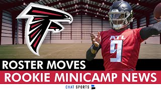 Falcons Add A Defensive End & Cut A Player + Rookie Minicamp Day 1 Highlights & Players To Watch For