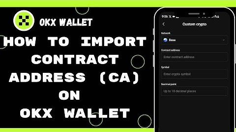 How To Import Contract Address On OKx Wallet | How To Import Custom Tokens On OKx Wallet