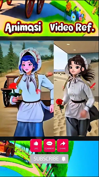 Sister Zoey Asks for Flowers ⁉️☘️☘️Animation vs Original #upinipin #shorts #viralshorts #trending
