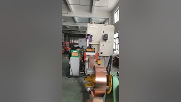 Boost Your Copper Stamping Production Line with Decoiler and NC Servo Feeder