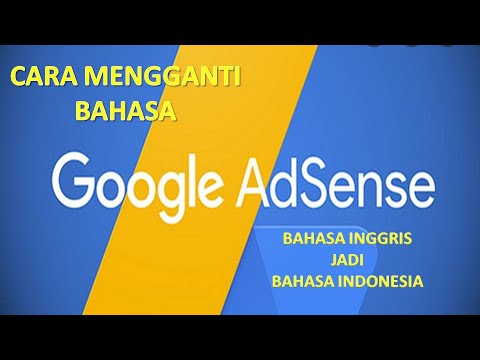 google adsense harus bahasa inggris