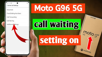 Moto g96 call waiting setting | Moto g96 5g call waiting setting kaise kare