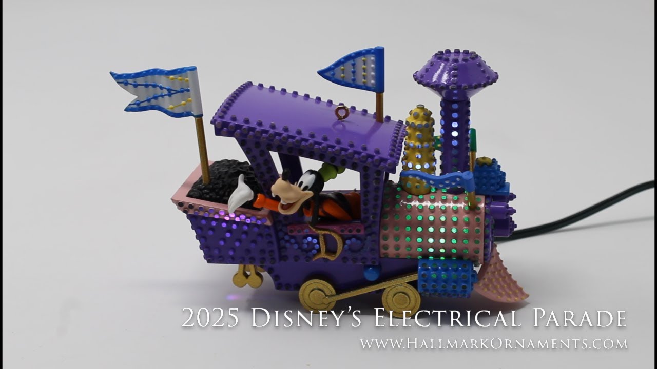 2025 Disney's Electrical Parade, Disney Hallmark Ornament