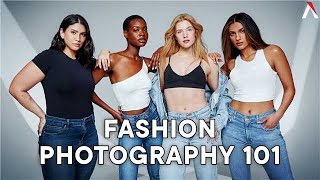 Shooting a FASHION CAMPAIGN with a Pro Photographer