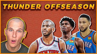 Thunder OFFSEASON plan with TRADES and NEW COACH to continue rebuild [CP3 TRADES]
