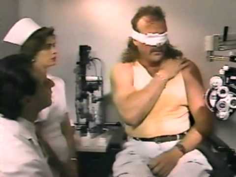 Update on Jake Roberts' vision (10-13-1990) - YouTube