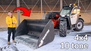 Cum arată o JUCĂRIE de 100.000 de euro? - Manitou MLT 1041