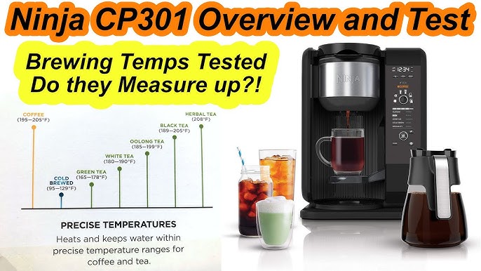 Ninja CP301 Hot & Cold Brewed System Coffee Maker Auto IQ & Milk Froth  US16B04 723548581878
