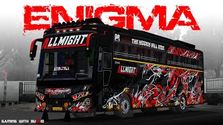 Allmighty Enigma 🖤✨ 4k Livery for Jetbus Released | Gaming With Bussid  screenshot 3