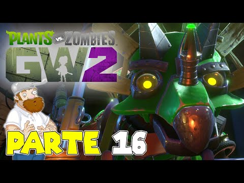 ¡DAVE EL LOCO HA CREADO UN DINOSAURIO ROBOT! | PARTE #16 | PLANTS VS ZOMBIES: GARDEN WARFARE 2