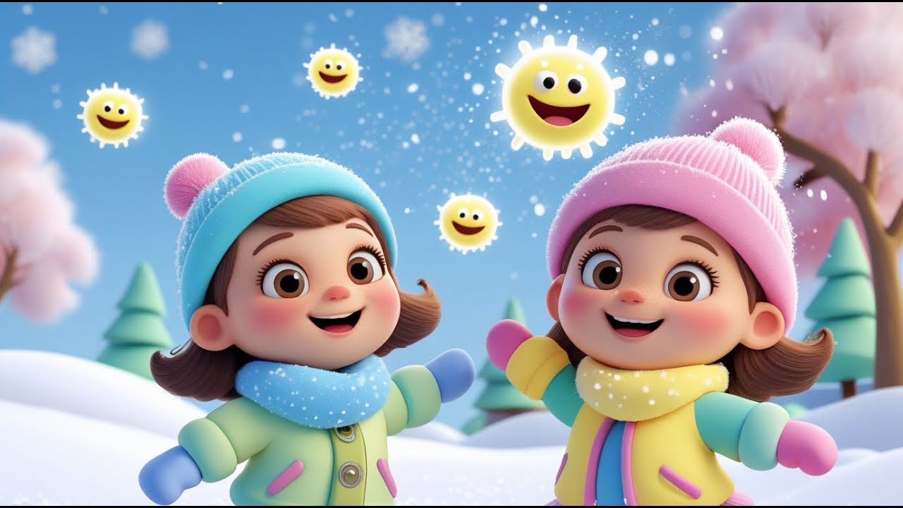 SNOWFLAKE DANCE PARTY ️🎵 FUN BIBLE SING ALONG FOR KIDS BIBLEKIDZ. PART ...