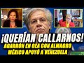 ¡No querían que hablara México! Tremendo agarrón con Almagro en la OEA por elecciones en Venezuela