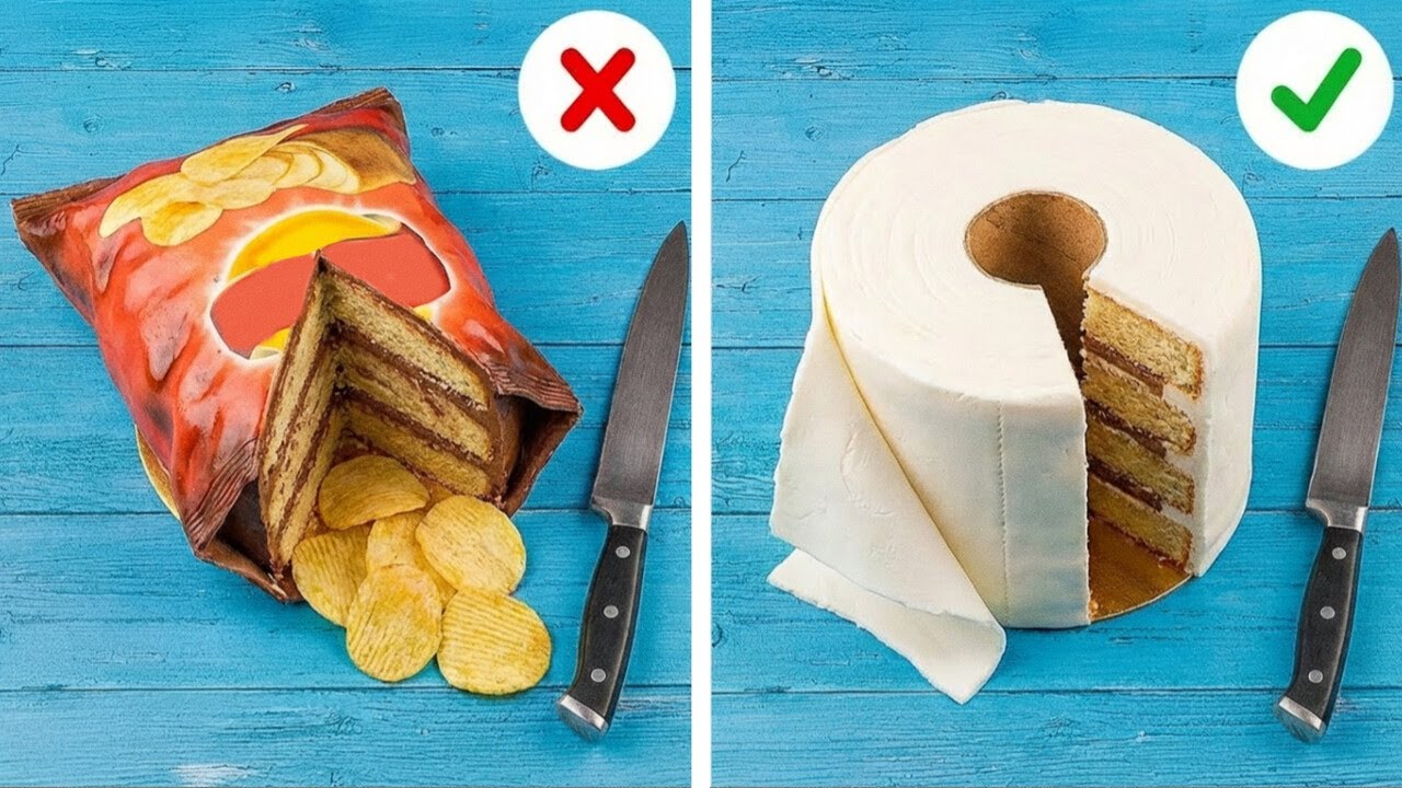 🎂 Você Não Vai Acreditar Que Estas São Bolos... Até Que Eles Sejam Cortados 😲