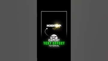 "CapCut Text Animation Tutorial 🔥💀 | Easy & Fast | #Shorts #hceditz41