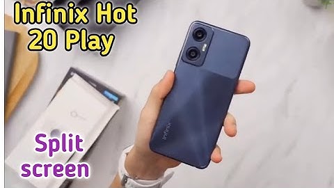 How To Enable Split Screen In Infinix Hot 20 5G Play, Dual Screen Create In Infinix