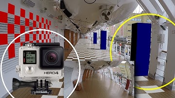 Blender 3D GoPro Camera Motion Tracking on fisheye native footage with distorted render layers