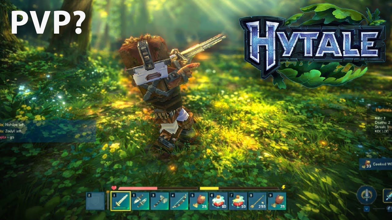 Hytale PvP is not fun.