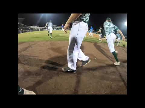 Final out and dog pile.