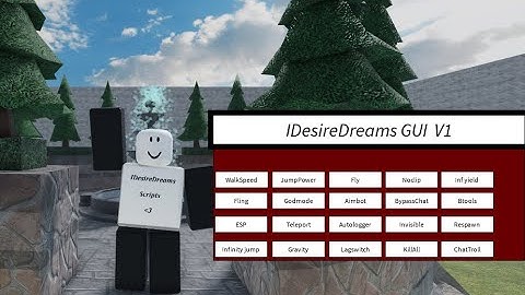 (Roblox IDesireDreams GUI V1 (ShowCase) MY Own Custom First Script GUI) V9