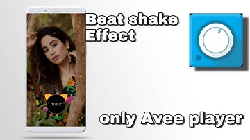 Beat shake photo Avee player template download