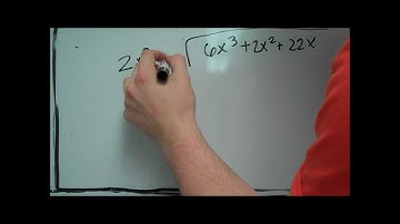 Supplemental Instruction - Math 130: Long Division of Polynomials