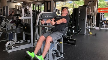 Cybex Eagle NX Abdominal Bilateral grip Trunk Flexion with Foot bar