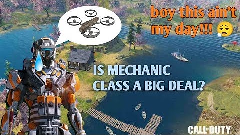 CODM Mechanic class (emp drone)