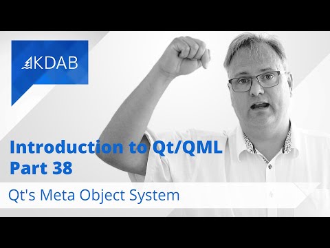 Qt/QML அறிமுகம் (பகுதி 38) - Qt&rsquo;s Meta Object System