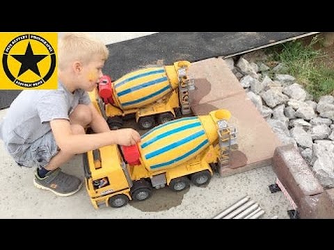 Bruder Man TGA Cement Mixer | Smyths Toys UK