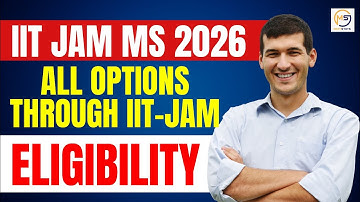 IIT JAM MS 2026 || All options through IIT-JAM || Eligibility || Mathstats @8810409392