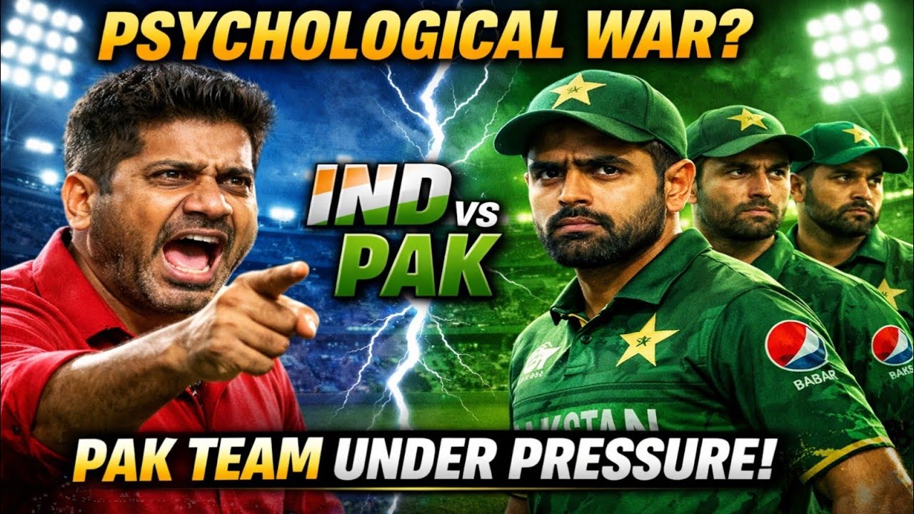 Today’s Cricket Match: Vikrant Gupta Plays Psychological Mind Games Against Pakistan Cricket Team