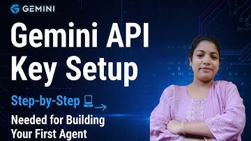 🔑 How to Create Your Gemini API Key | Step-by-Step Guide (Google AI Agents)