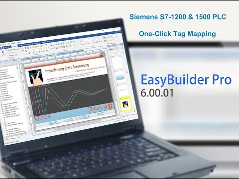 Siemens S7-1200 & 1500 PLC Tag Mapping with Weintek EasyBuilder Pro V6